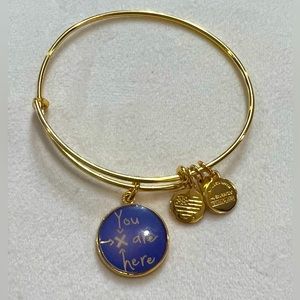 Alex & Ani YOU ARE HERE bracelet